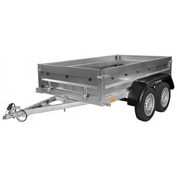 Remolque doble eje - 1 000 kg